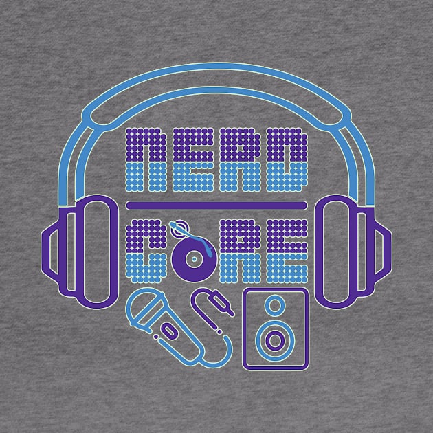 Hip Hop Nerd Core Music Headphones Nerdcore by ScottsRed